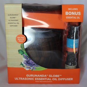 GuruNanda Light Globe Essential Oil Diffuser - LED Lights - Ultrasonic Humidifie